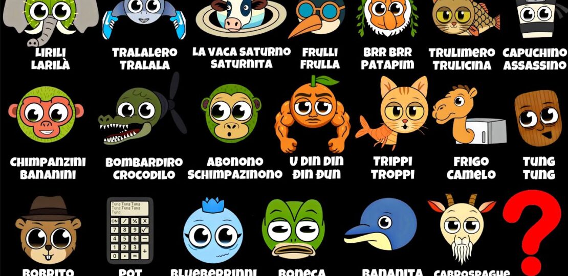 Brainrot Evolution Characters List