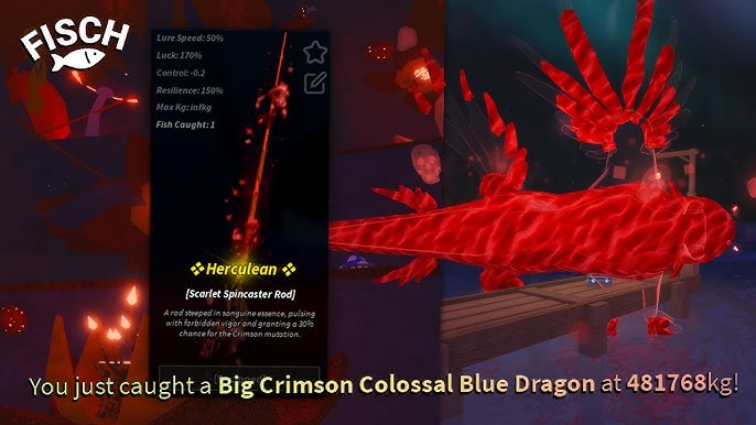fisch crimson rod